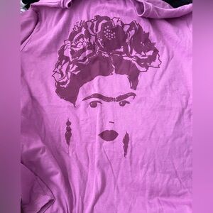 Frida ladies t shirt size med. not oversized.